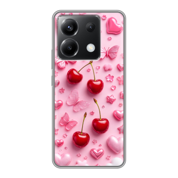 Силиконовый чехол на Xiaomi Poco X6 5G с принтом для девочек Силиконовый чехол на Xiaomi Poco X6 5G с принтом для девочек