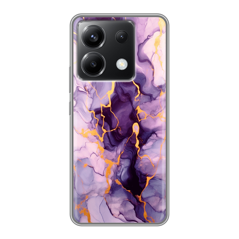 Силиконовый чехол на Xiaomi Poco X6 5G с принтом Мрамор Силиконовый чехол на Xiaomi Poco X6 5G с принтом Мрамор