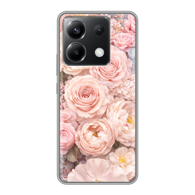Силиконовый чехол на Xiaomi Poco X6 5G с принтом женский Силиконовый чехол на Xiaomi Poco X6 5G с принтом женский
