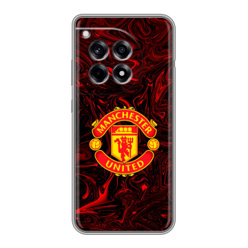 Силиконовый чехол на OnePlus Ace 3 с принтом Manchester United