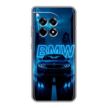 Силиконовый чехол на OnePlus Ace 3 с принтом BMW БМВ