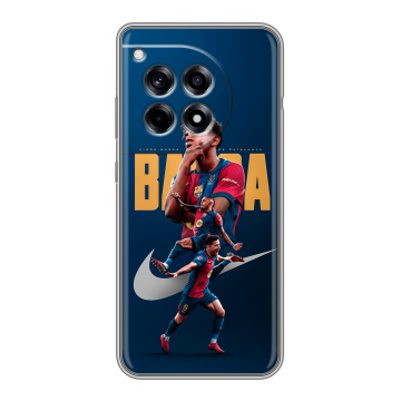 Силиконовый чехол на OnePlus Ace 3 с принтом Барселона Barca Yamal 