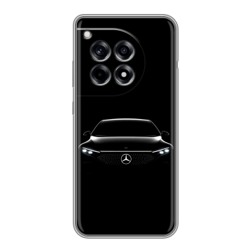 Силиконовый чехол на OnePlus Ace 3 с принтом Mercedes Мерседес