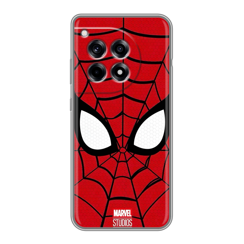 Силиконовый чехол на OnePlus Ace 3 с принтом человек паук spiderman Силиконовый чехол на OnePlus Ace 3 с принтом человек паук spiderman