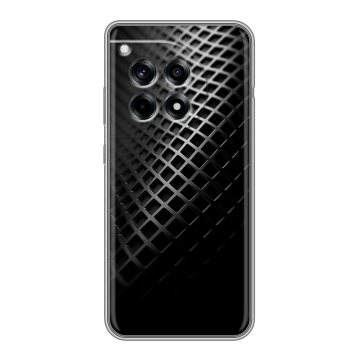 Силиконовый чехол на OnePlus 12R с принтом Текстура металла Силиконовый чехол на OnePlus 12R с принтом Текстура металла
