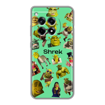 Силиконовый чехол на OnePlus 12R с принтом Шрек Shrek