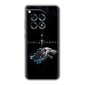 Силиконовый чехол на OnePlus 12R с принтом Игра Престолов Game Thrones