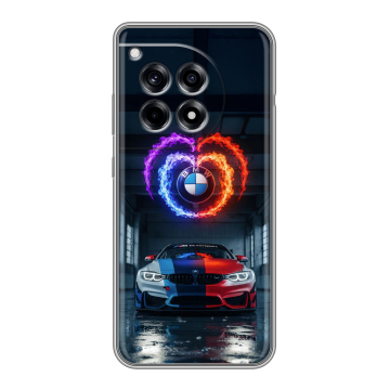 Силиконовый чехол на OnePlus 12R с принтом BMW БМВ Силиконовый чехол на OnePlus 12R с принтом BMW БМВ