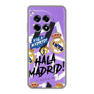 Силиконовый чехол на OnePlus 12R с принтом Real Madrid Реал Мадрид Силиконовый чехол на OnePlus 12R с принтом Real Madrid Реал Мадрид