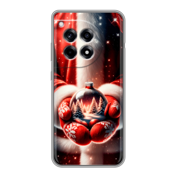 Силиконовый чехол на OnePlus 12R с принтом Новый год Силиконовый чехол на OnePlus 12R с принтом Новый год