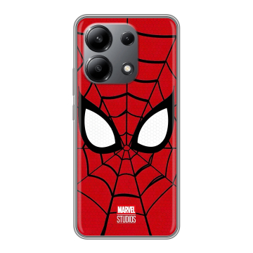 Силиконовый чехол на Xiaomi Redmi Note 13 4G с принтом человек паук spiderman Силиконовый чехол на Xiaomi Redmi Note 13 4G с принтом человек паук spiderman