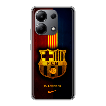 Силиконовый чехол на Xiaomi Redmi Note 13 4G с принтом Барселона Barcelona Силиконовый чехол на Xiaomi Redmi Note 13 4G с принтом Барселона Barcelona