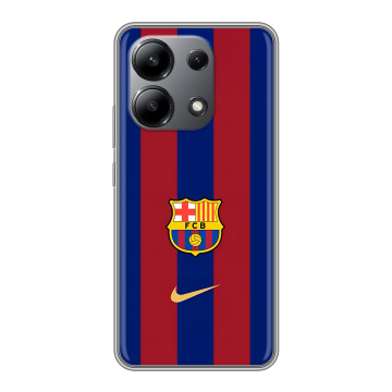 Силиконовый чехол на Xiaomi Redmi Note 13 4G с принтом Барселона Barcelona Силиконовый чехол на Xiaomi Redmi Note 13 4G с принтом Барселона Barcelona