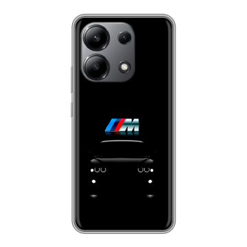 Силиконовый чехол на Xiaomi Redmi Note 13 4G с принтом БМВ BMW Силиконовый чехол на Xiaomi Redmi Note 13 4G с принтом БМВ BMW