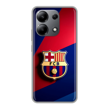 Силиконовый чехол на Xiaomi Redmi Note 13 4G с принтом Барселона Barcelona Силиконовый чехол на Xiaomi Redmi Note 13 4G с принтом Барселона Barcelona