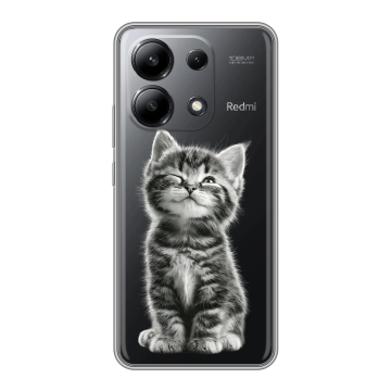 Силиконовый чехол на Xiaomi Redmi Note 13 4G с принтом Котенок Силиконовый чехол на Xiaomi Redmi Note 13 4G с принтом Котенок