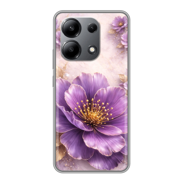 Силиконовый чехол на Xiaomi Redmi Note 13 4G с принтом женский Силиконовый чехол на Xiaomi Redmi Note 13 4G с принтом женский