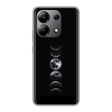 Силиконовый чехол на Xiaomi Redmi Note 13 4G с принтом женский Силиконовый чехол на Xiaomi Redmi Note 13 4G с принтом женский