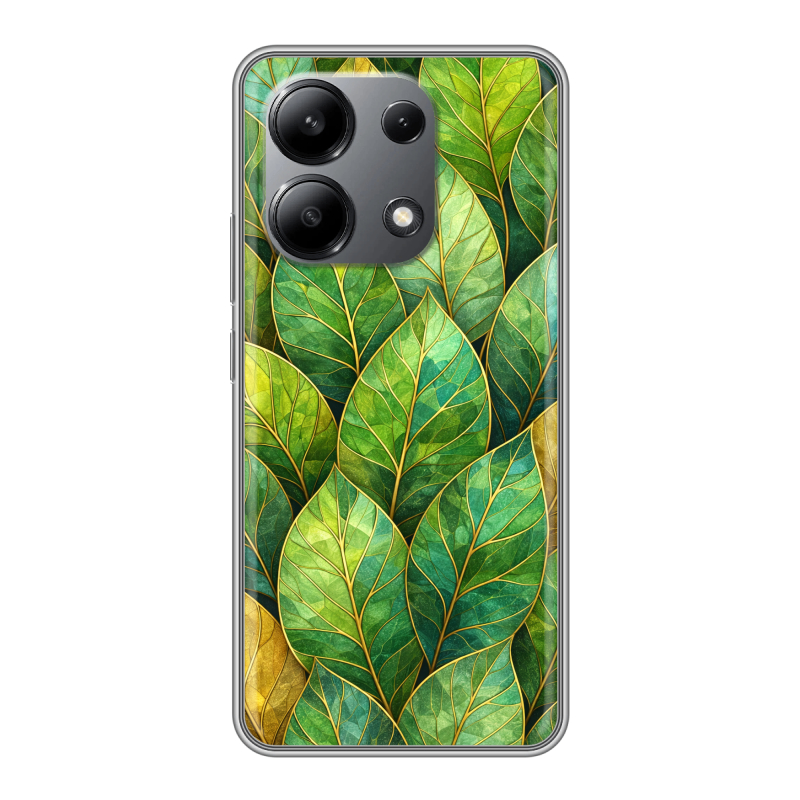 Силиконовый чехол на Xiaomi Redmi Note 13 4G с принтом женский Силиконовый чехол на Xiaomi Redmi Note 13 4G с принтом женский