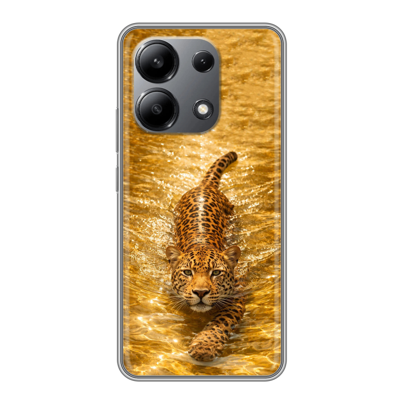 Силиконовый чехол на Xiaomi Redmi Note 13 4G с принтом женский Силиконовый чехол на Xiaomi Redmi Note 13 4G с принтом женский