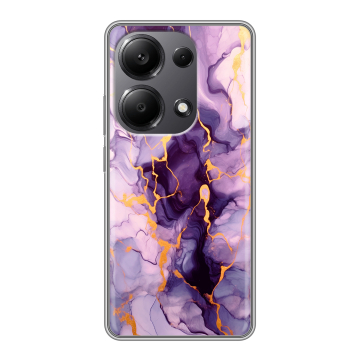 Силиконовый чехол на Xiaomi Redmi Note 13 Pro 4G с принтом Мрамор Силиконовый чехол на Xiaomi Redmi Note 13 Pro 4G с принтом Мрамор