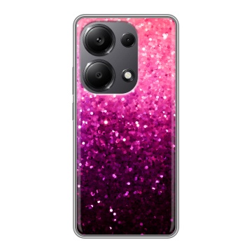 Силиконовый чехол на Xiaomi Redmi Note 13 Pro 4G с принтом Блестки Силиконовый чехол на Xiaomi Redmi Note 13 Pro 4G с принтом Блестки