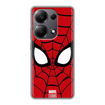 Силиконовый чехол на Xiaomi Redmi Note 13 Pro 4G с принтом человек паук spiderman Силиконовый чехол на Xiaomi Redmi Note 13 Pro 4G с принтом человек паук spiderman