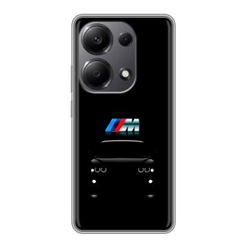 Силиконовый чехол на Xiaomi Redmi Note 13 Pro 4G с принтом БМВ BMW Силиконовый чехол на Xiaomi Redmi Note 13 Pro 4G с принтом БМВ BMW