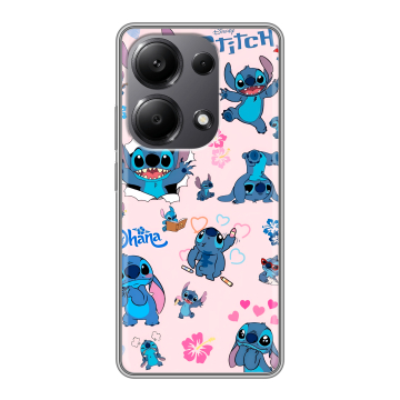 Силиконовый чехол на Xiaomi Redmi Note 13 Pro 4G с принтом Лило и Стич Силиконовый чехол на Xiaomi Redmi Note 13 Pro 4G с принтом Лило и Стич