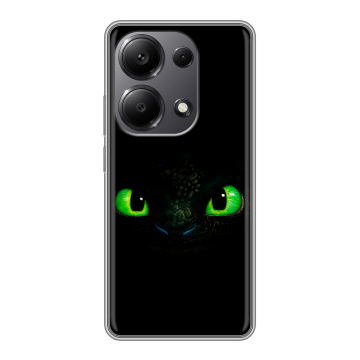 Силиконовый чехол на Xiaomi Redmi Note 13 Pro 4G с принтом Как приручить дракона Силиконовый чехол на Xiaomi Redmi Note 13 Pro 4G с принтом Как приручить дракона