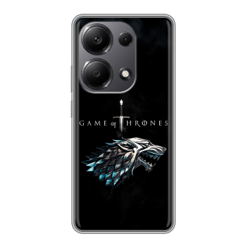 Силиконовый чехол на Xiaomi Redmi Note 13 Pro 4G с принтом Игра Престолов Game Thrones Силиконовый чехол на Xiaomi Redmi Note 13 Pro 4G с принтом Игра Престолов Game Thrones