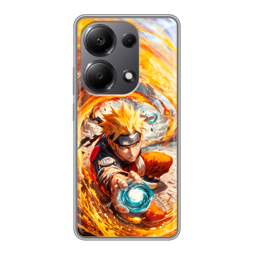 Силиконовый чехол на Xiaomi Redmi Note 13 Pro 4G с принтом Аниме Наруто Naruto Силиконовый чехол на Xiaomi Redmi Note 13 Pro 4G с принтом Аниме Наруто Naruto