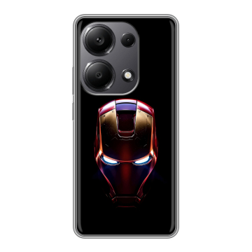 Силиконовый чехол на Xiaomi Redmi Note 13 Pro 4G с принтом IronMan Железный человек Силиконовый чехол на Xiaomi Redmi Note 13 Pro 4G с принтом IronMan Железный человек