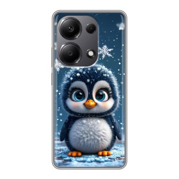 Силиконовый чехол на Xiaomi Redmi Note 13 Pro 4G с принтом Новый год Силиконовый чехол на Xiaomi Redmi Note 13 Pro 4G с принтом Новый год