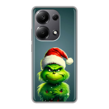 Силиконовый чехол на Xiaomi Redmi Note 13 Pro 4G с принтом Новый год Силиконовый чехол на Xiaomi Redmi Note 13 Pro 4G с принтом Новый год
