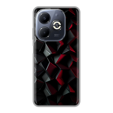 Силиконовый чехол на Infinix Smart 8 Plus с принтом Абстракция Силиконовый чехол на Infinix Smart 8 Plus с принтом Абстракция