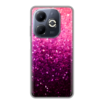 Силиконовый чехол на Infinix Smart 8 Plus с принтом Блестки Силиконовый чехол на Infinix Smart 8 Plus с принтом Блестки