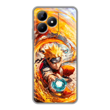 Силиконовый чехол на Realme Note 50 с принтом Аниме Наруто Naruto Силиконовый чехол на Realme Note 50 с принтом Аниме Наруто Naruto