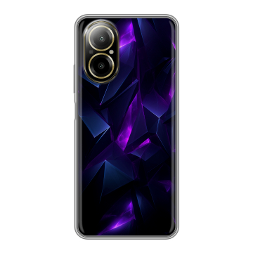 Силиконовый чехол на Realme C67 4G с принтом Абстракиция Силиконовый чехол на Realme C67 4G с принтом Абстракиция