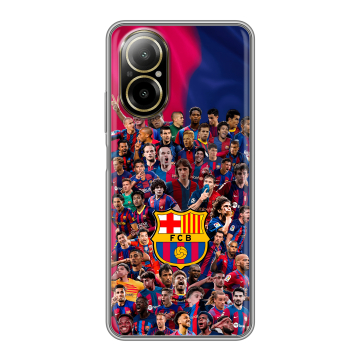 Силиконовый чехол на Realme C67 4G с принтом Барселона Barcelona Силиконовый чехол на Realme C67 4G с принтом Барселона Barcelona