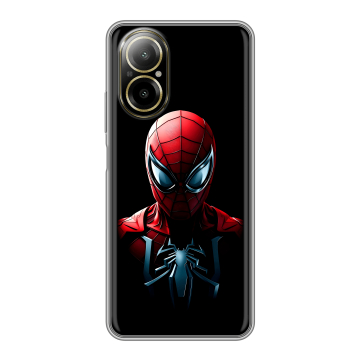Силиконовый чехол на Realme C67 4G с принтом Spiderman Человек паук Силиконовый чехол на Realme C67 4G с принтом Spiderman Человек паук
