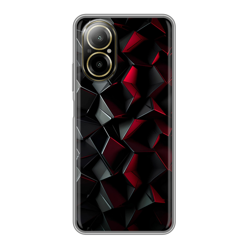 Силиконовый чехол на Realme C67 4G с принтом Абстракция Силиконовый чехол на Realme C67 4G с принтом Абстракция