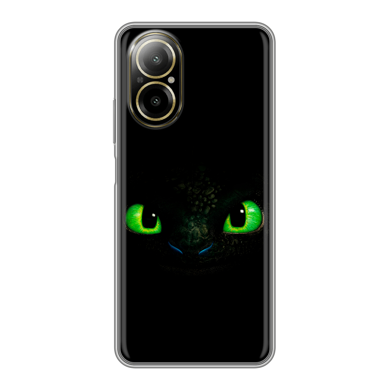 Силиконовый чехол на Realme C67 4G с принтом Как приручить дракона Силиконовый чехол на Realme C67 4G с принтом Как приручить дракона
