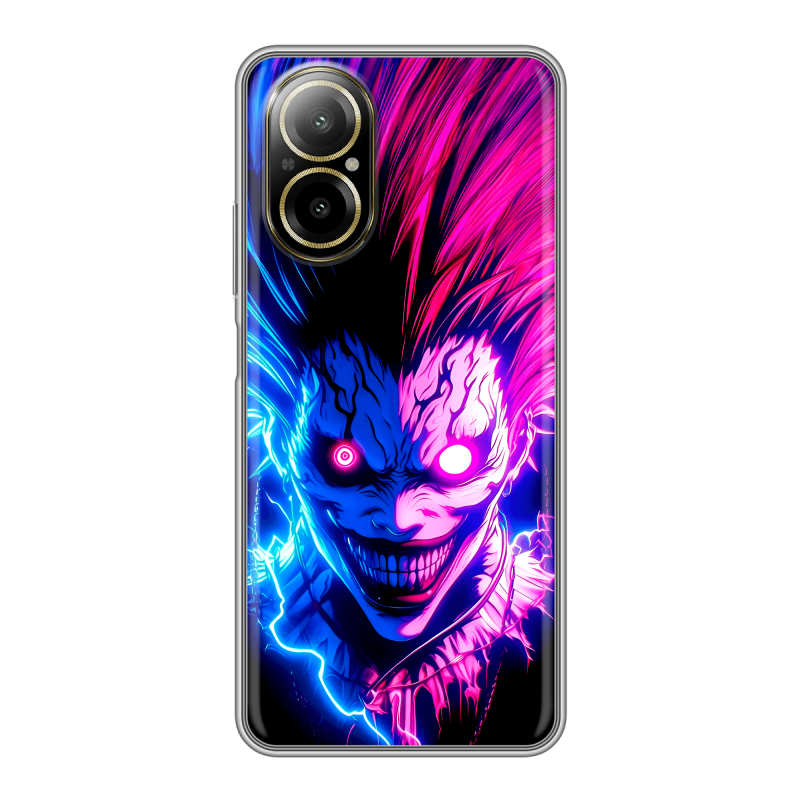 Силиконовый чехол на Realme C67 4G с принтом Death note Тетрадь смерти Силиконовый чехол на Realme C67 4G с принтом Death note Тетрадь смерти