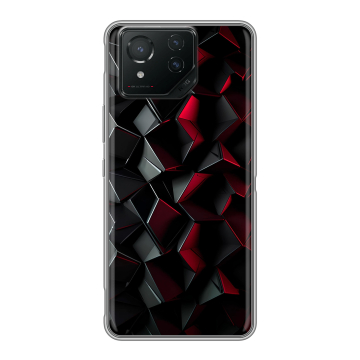 Силиконовый чехол на ASUS ROG Phone 8 с принтом Абстракция Силиконовый чехол на ASUS ROG Phone 8 с принтом Абстракция