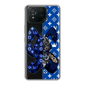 Силиконовый чехол на ASUS ROG Phone 8 с принтом Луи робот Силиконовый чехол на ASUS ROG Phone 8 с принтом Луи робот