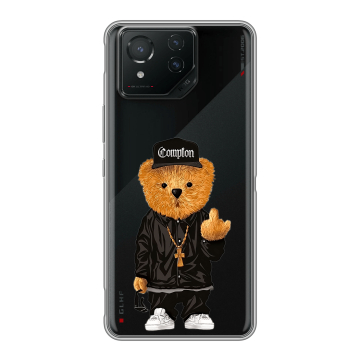 Силиконовый чехол на ASUS ROG Phone 8 с принтом Плюшевый медведь Силиконовый чехол на ASUS ROG Phone 8 с принтом Плюшевый медведь
