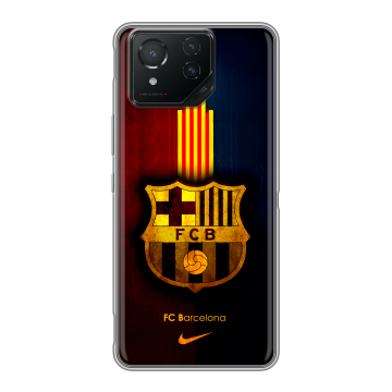 Силиконовый чехол на ASUS ROG Phone 8 с принтом Барселона Barcelona