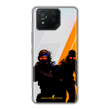 Силиконовый чехол на ASUS ROG Phone 8 с принтом Контер страйк Counter strike Силиконовый чехол на ASUS ROG Phone 8 с принтом Контер страйк Counter strike
