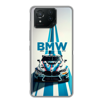 Силиконовый чехол на ASUS ROG Phone 8 с принтом БМВ BMW
